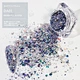 solvent resistant glitter
