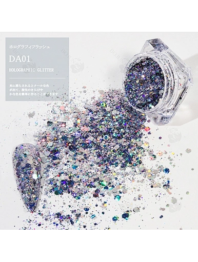 solvent resistant glitter